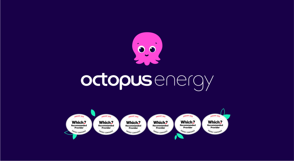 £100 reward for joining Octopus Energy